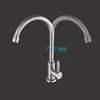 6 Types Kitchen Faucet Stainless Steel Single Handle Basin Sink Tap  Cold Water Faucet Bathroom Basin Faucet Deck Mounted Tool ► Photo 3/6