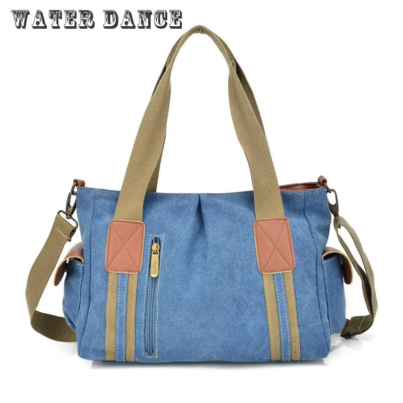 

Free Shipping 2017 New Fashion Female Handbag Lady Girls Casual Canvas Handbag Shoulder Bag Multifunctional Women Messenger Bag