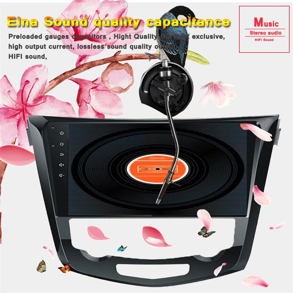 Top 10.1 Inch Android 8.1 For Nissan X-Trail Rogue Qashqai Xtrail 2014 2015 2016 2017 2018 Car DVD GPS Navigation Head Unit 5