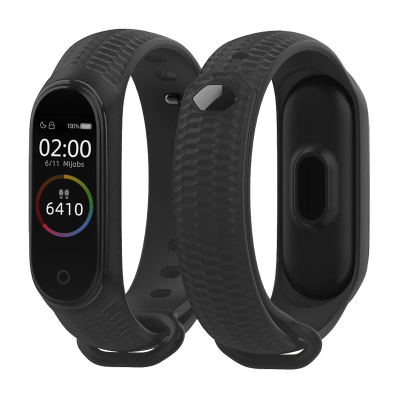 Mijobs Mi Band 4 Strap Aurora Wrist Strap For Xiaomi Miband 3 Bracelet Correa Mi Band 4 Nfc Wristban Global Watch Accessories Smart Accessories Aliexpress