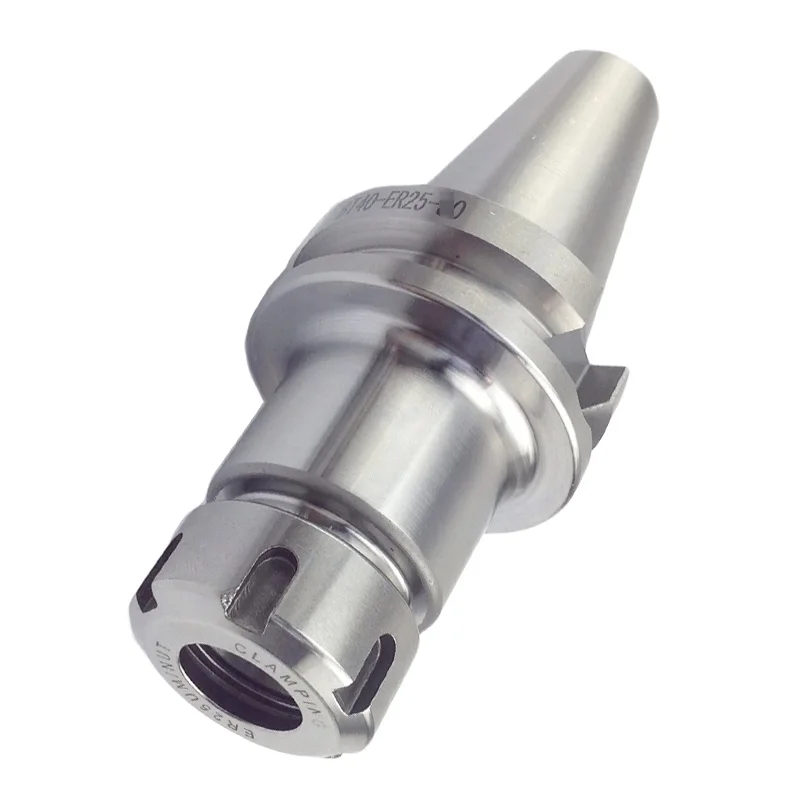 

BT40 Spindle ER Collet Chuck BT40 ER25 70mm CNC Milling Machine Tool Holders