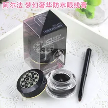 1 шт. макияж Love Alpha Alfa dream роскошный подводка для глаз для начинающих водонепроницаемый, против пота без головокружения краситель