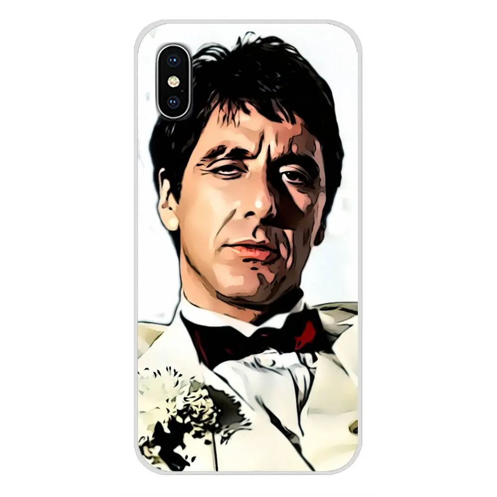Мобильный чехол для телефона Чехлы для Apple IPhone X XR XS MAX 4 4s 5 5S 5C SE 6 6 S 7 8 Plus ipod touch 5 6 Scarface Money Al Pacino Cash