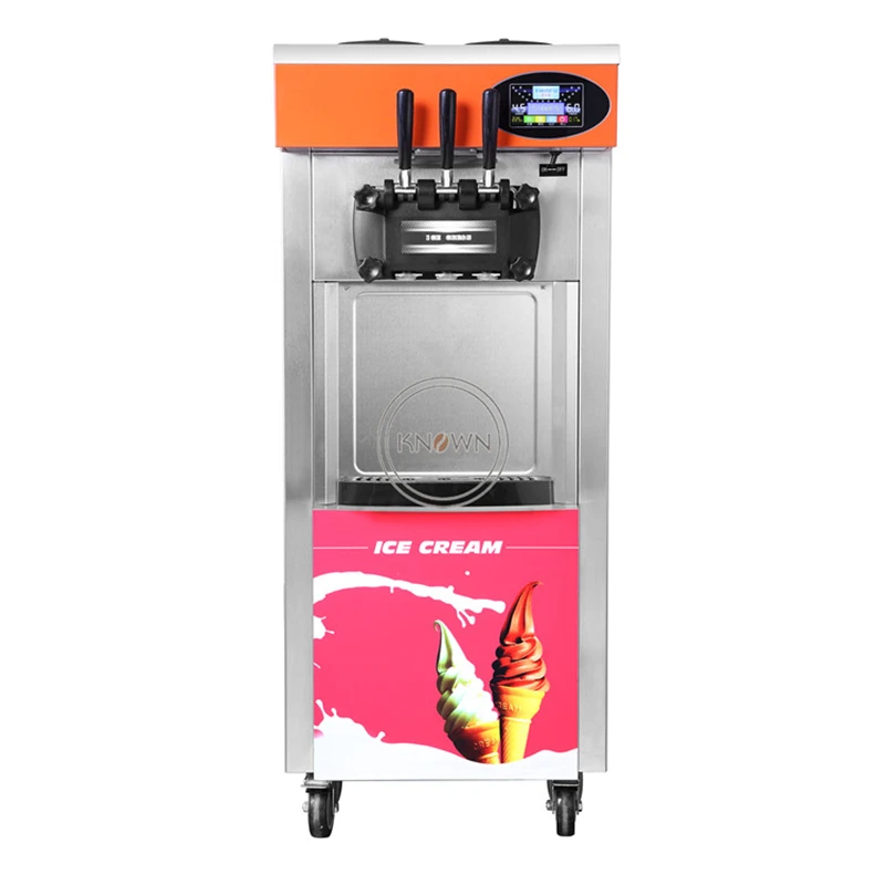 Popular commercial ice cream machine vertical automatic sundae cone