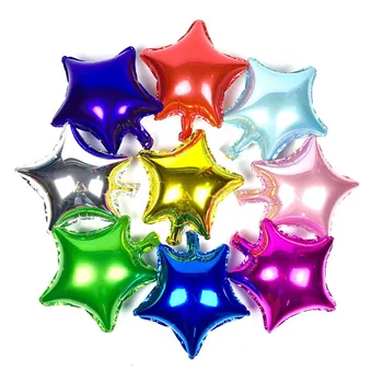 

10pcs 32 inch Star Shape Aluminum Inflatable Foil Balloons for Birthday Party Decorations Helium Balloon Globos Wedding Decor