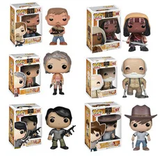 Funko pop The Walking Dead Рик Гленн Карл Неган популярная фигурка игрушки куклы для детей