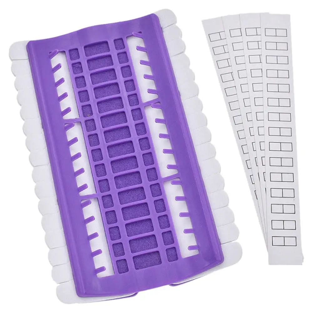 

30 Holes Cable Cross Stitch Row Line Tool Set Sewing Needles Holder Embroidery Floss Thread Organizer DIY Sewing Tools