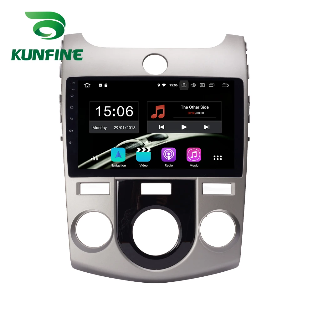 Excellent Android 9.0 Ram 4G Rom 64G PX6 Cortex A72 Car DVD GPS Multimedia Player Car Stereo For  KIA  Forte 2008-2017 Radio Headunit 2