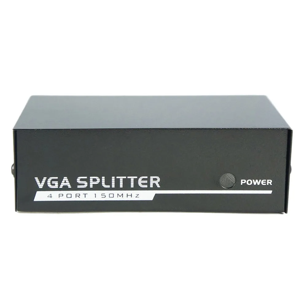 2016 новые 150 мГц 2 Порты и разъёмы монитор коммутатор VGA SVGA Video Splitter Box адаптер USB Powered