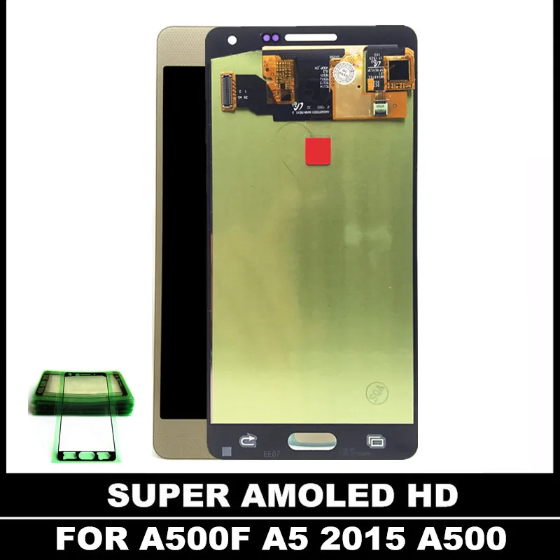 

100% Tested AMOLED LCDs For Samsung Galaxy A5 2015 A500 A5000 A500H A500F Phone LCD Display Touch Digitizer Screen Replacement