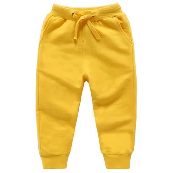 

Kids pants Solid Cotton Long Boys Casual Outwear Sport Pants School Spring Autumn Children Trousers toddler girl pants 4 10 Year