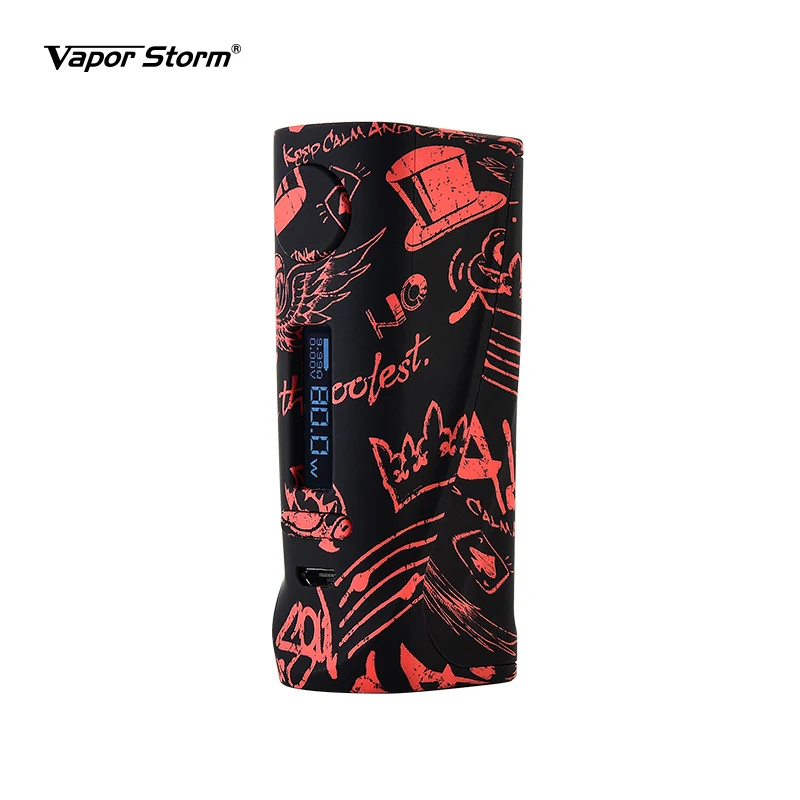 Оригинальный Vapor Storm ECO Pro бокс мод ABS Vape 5 80 Вт переменная мощность электронная