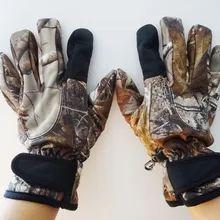 Стрельба Перчатки Охотничьи перчатки открытый Перчатки Водонепроницаемый дышащий ветрозащитный палец на курок Перчатки согреться Перчатки