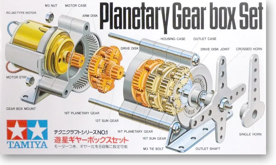 TAM72001 72001 Planetary Gearbox Kit 