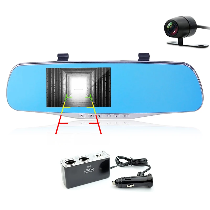 Лучший USB obd2/elm327 + Автомобильный видеорегистратор Full HD 1080 p ночного видения с
