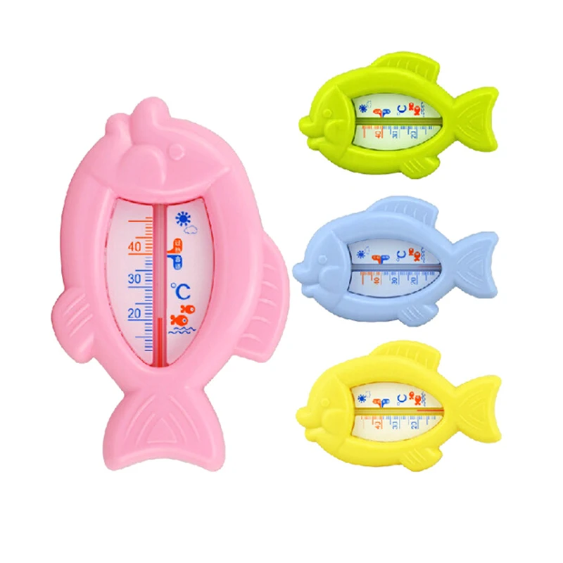 Пластиковая Ванна датчик для воды термометр милые детские термометры Для Ванны Игрушка плавающие водяные Термометры поплавок в форме рыбы безопасный