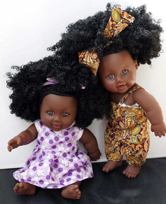 black rapunzel doll