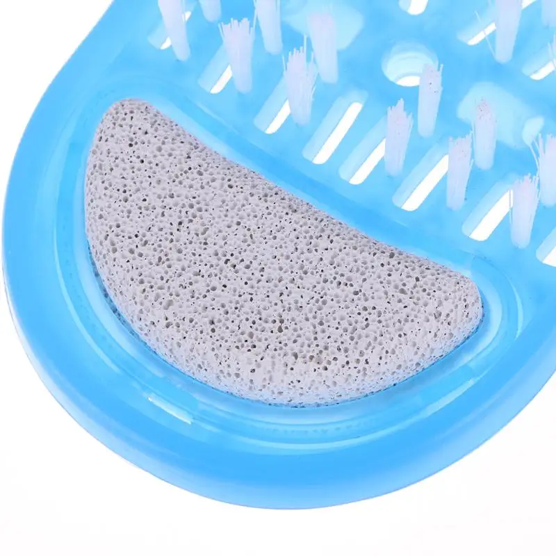 Plastic Bath Shower Feet Massage Slippers Bath Shoes Brush Pumice Stone Foot Scrubber Spa Shower Remove Dead Skin Foot Care Tool (10)