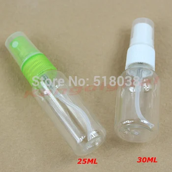 

YAS 10pcs/lot Useful Empty Plastic Transparent Perfume Atomizer Spray Mini Bottles