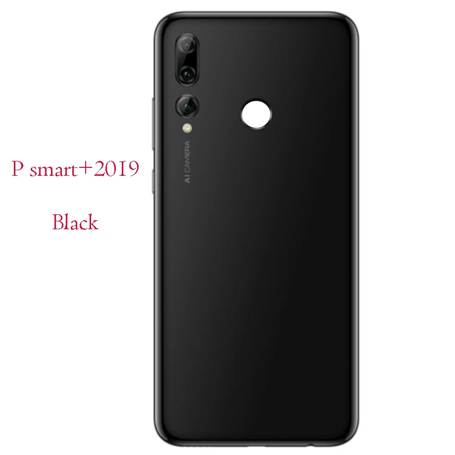 6,2" для huawei P Smart, задняя крышка, задняя крышка, корпус, передняя панель, для huawei P Smart - Цвет: black  Smart plus