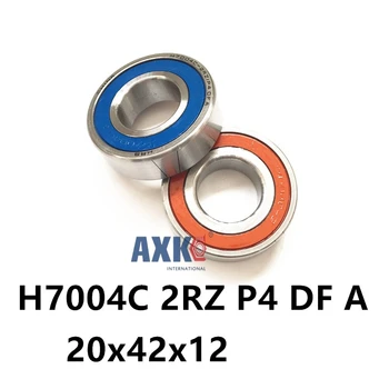 

1 Pair AXK 7004 H7004C 2RZ P4 DF A 20x42x12 20x42x24 Sealed Angular Contact Bearings Speed Spindle Bearings CNC ABEC-7
