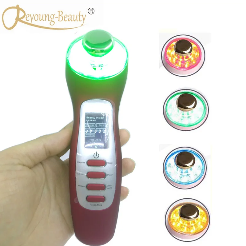 

Galvanic Ultrasonic Photon Therapy Ionic Facial Pores Cleansing Skin Energy Activation Lifting Slimming Tighten Beauty Machine