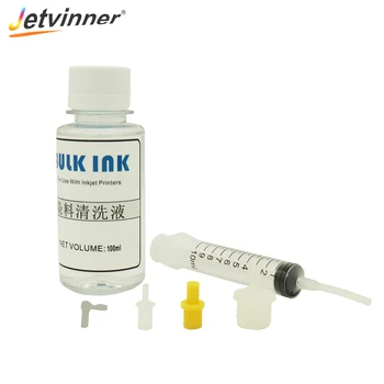 

Jetvinner Print Head Cleaning Tool with 100 ml Cleaning Liquid for Epson HP Canon All Inkjet Printer Printhead Clean Kit