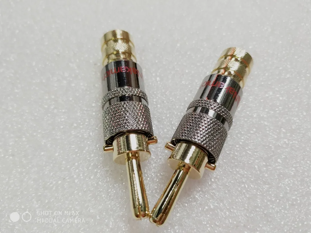 20pcs High Quality New Brass Nakamichi Speaker Cable