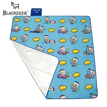 Черный олень, детский коврик, одеяло, для дома, для веселой игры, пляжный коврик для детей, для улицы, парка, водонепроницаемый, влагостойкий и теплый зимой