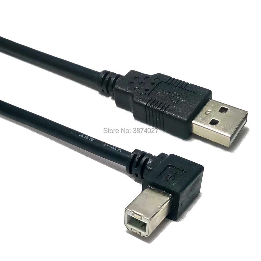 Высококачественный кабель для сканера жесткого диска USB 2 0 разъем а папа в правый