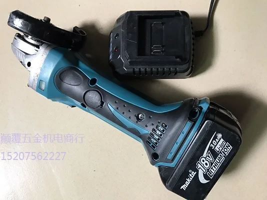 MAKITA 18V литиевая аккумуляторная литиевая батарея 18V шлифовальный станок(Подержанные продукты