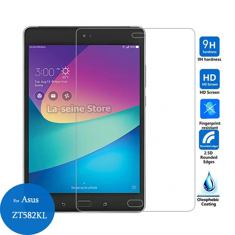 Для Asus Zenpad Z8S/ZT582KL/8 0 дюймов закаленное стекло 26 мм 2.5D 9 H защитный экран для