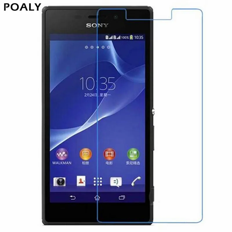 2 шт. для Стекло sony Xperia M2 закаленное Стекло для sony Xperia M2 S50H D2302 D2303 D2305 D2306 Экран протектор Стекло пленка