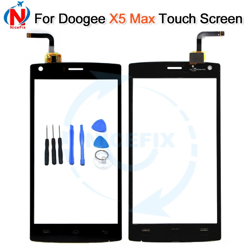 5 0 дюймов Для Doogee X5 Max / Pro дигитайзер панель сенсорный экран стекло Переднее