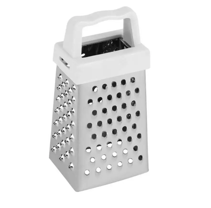 

Utensils Multi-Function Three-Dimensional Stainless Steel Mini Four-Side Handheld Grater Slicer Fruit Vegetable Kitchen Tools