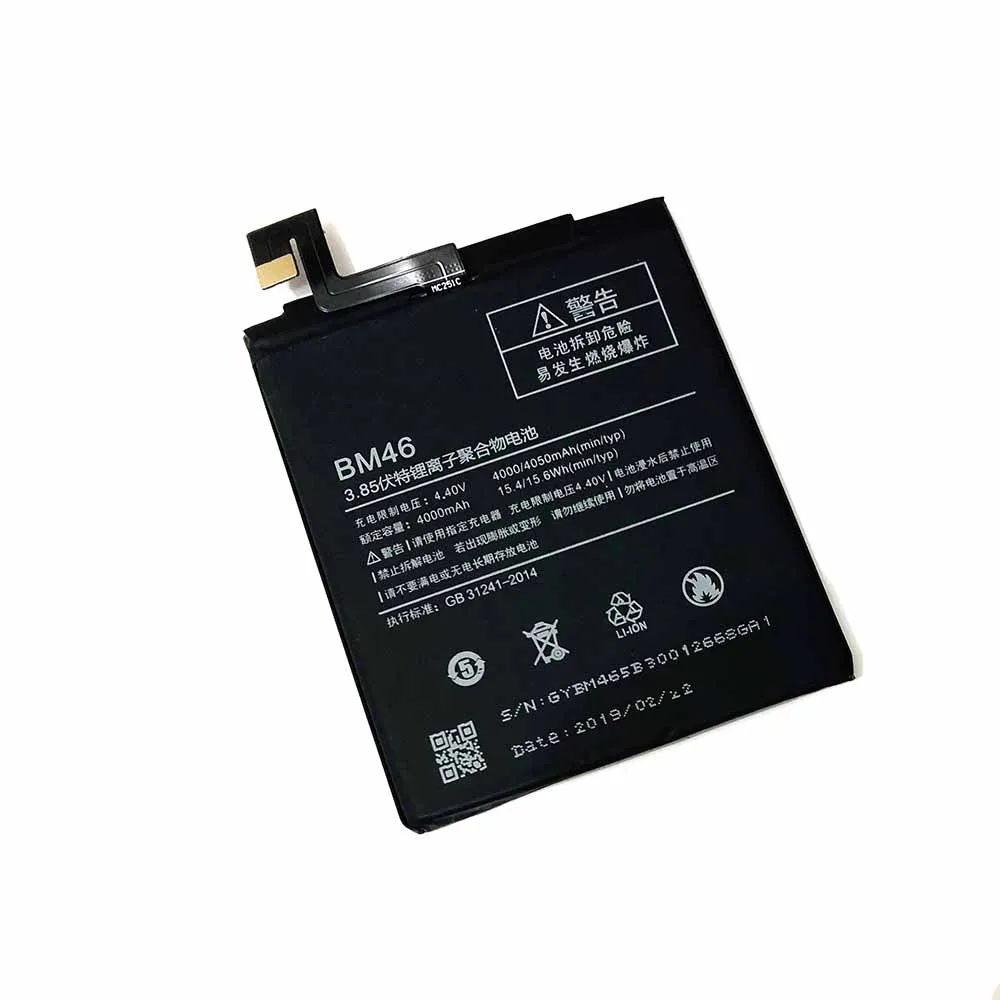 BM46 аккумулятор 4000 мАч для Xiaomi Redmi Note 3 Note 3 Pro, запасная батарея для телефона
