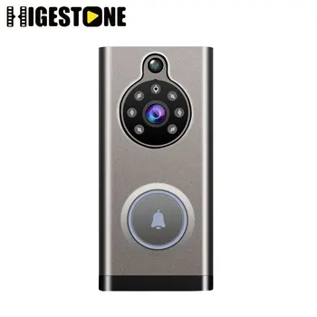 

Higestone HD 720P Wiireles Smart Video Doorbell Camera Two Way Audio Mobile APP Remote Control iOS Android Battery Home Security