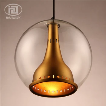 

Loft American Style Retro Vintage Glass Droplight Restaurant Bar Coffee Store Dining Room Hall Edison Metal Pendant Lamp