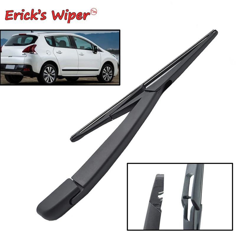 Erick's Wiper 1" Задняя щетка стеклоочистителя и набор рычагов для peugeot 3008 2008- первое поколение ветрового стекла заднего стекла