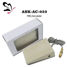 /+ 6+ татуировка аксессуар постоянный аксессуар для макияжа 2 шт./партия пластиковая педаль для бровей Тату машина высокого качества