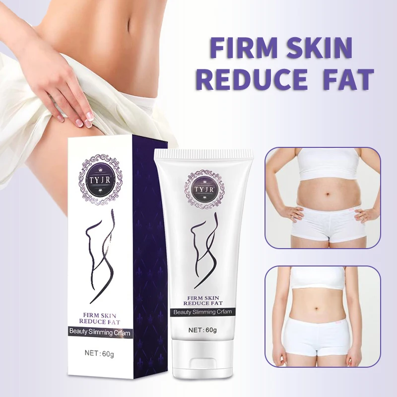 

60ML Natural Formula Women Body Slimming Cream Fast Fat Burning Weight Loss Thin Waist Leg Belly Cream Anti Cellulite Massage