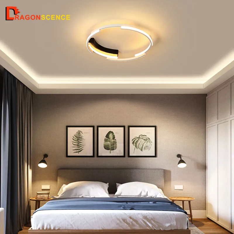 

Dragonscen Modern LED Ceiling Light Simple Decoration Fixtures for Study Dining Room Bedroom Living Room Balcony Ceiling Lamp