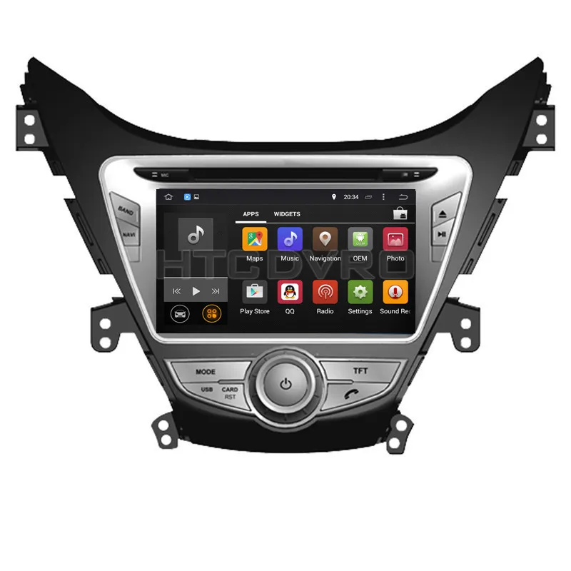 Excellent YMODVHT 8inch 4G Octa Core Android 9.0 7.1 Car DVD Player for Hyundai Elantra/MD 2011 2012 2013Auto RDS Radio Audio Video Stereo 3