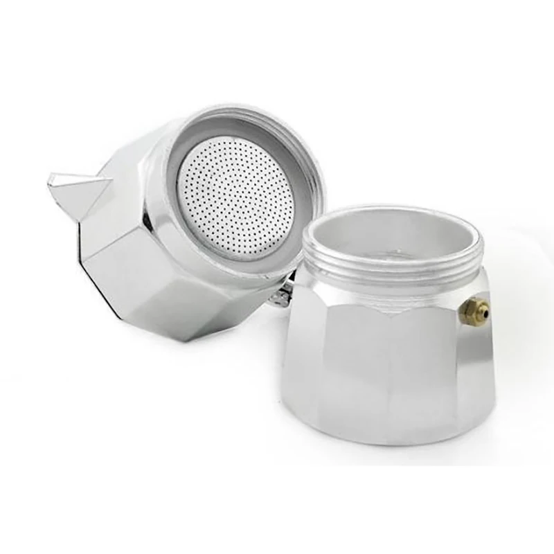 Кофеварка алюминиевая мокко Эспрессо кофеварка Кофеварка гейзерная 3cup/6cup/9cup/12cup