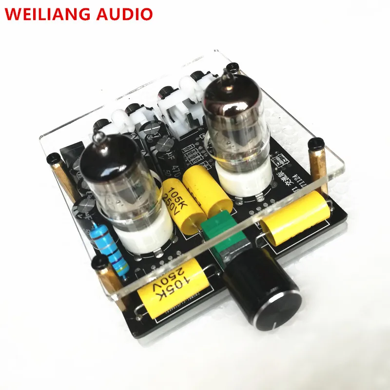 6j1/6j2 tube preamp amplifier for power amplifier as TPA3116 Active