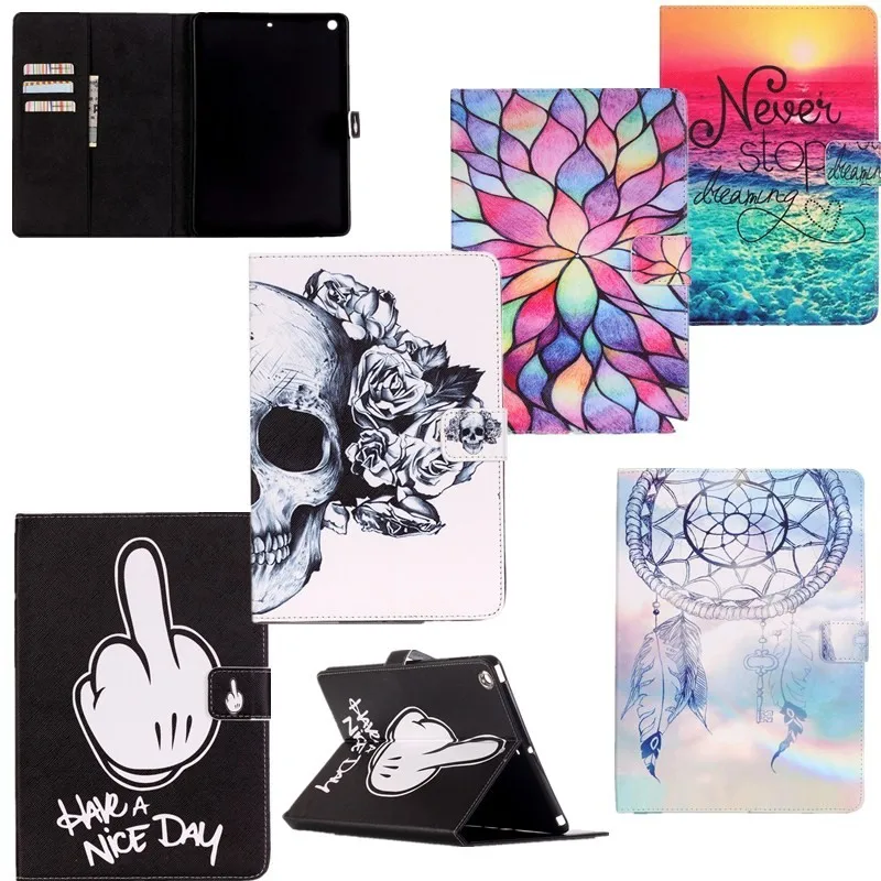 For Apple iPad mini Case For kid PU Leather Smart Tablet Stand Wallet Flip Cover For iPad mini1 2 3 7.9 inch Fashion Big Finger  (18)