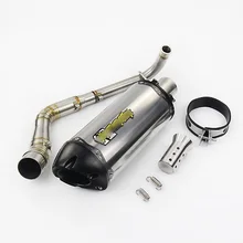NMAX155 scooter 150cc 155cc gy6 Motorcycle Full Exhaust System Front Pipe Exhaust Connect Pipe Exhaust Muffler