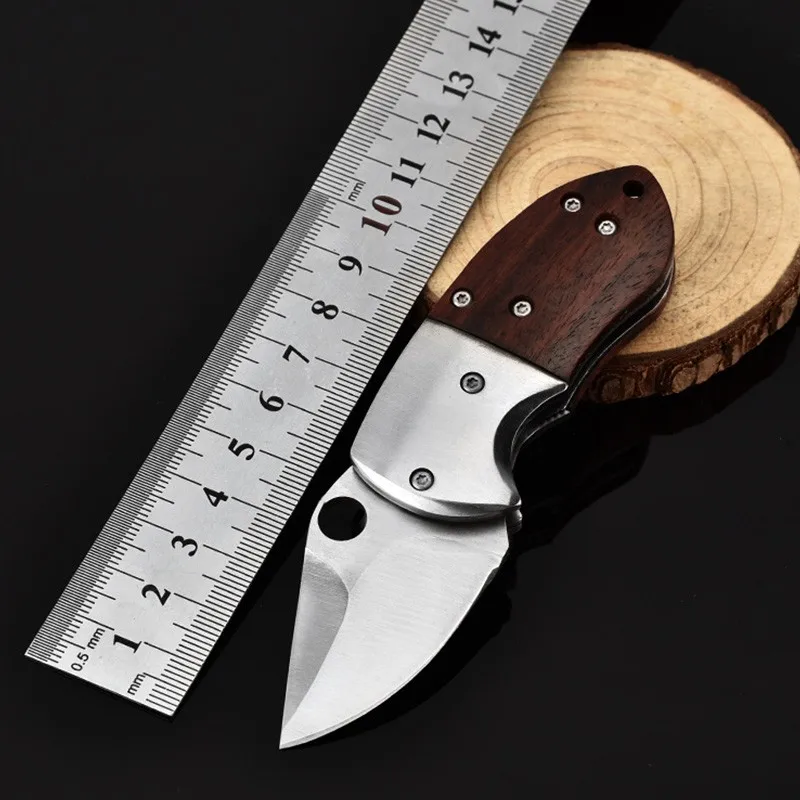 

Portable Mini Folding Blade Knife Pocket EDC Tool Small Outdoor Military Survival Knives Keychain Multi tool Self Defense knife