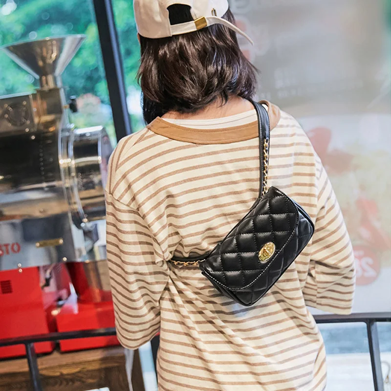 ZDARLBO للماء بو واحد الكتف Crossbody الخصر حقيبة منقوشة Bananka الإناث حزمة مراوح مفيد الخصر حزمة المرأة الصدر أكياس