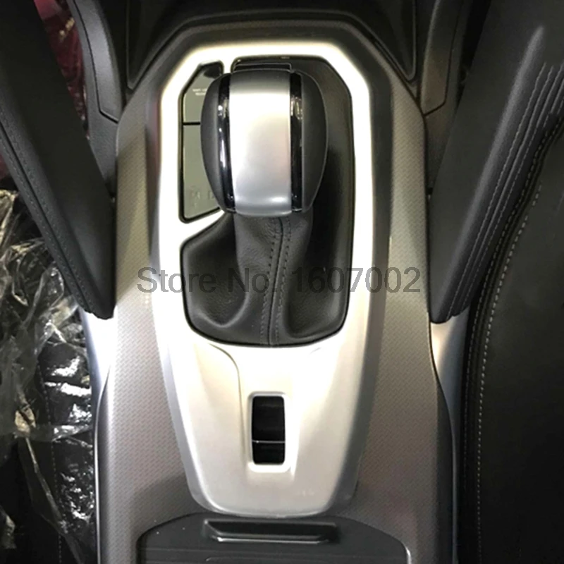 Для Renault Koleos 2016 2017 ABS хром матовый Рычаги передач для автомобиля переключения рычага голова платформа крышка отделка автомобиля Интимные